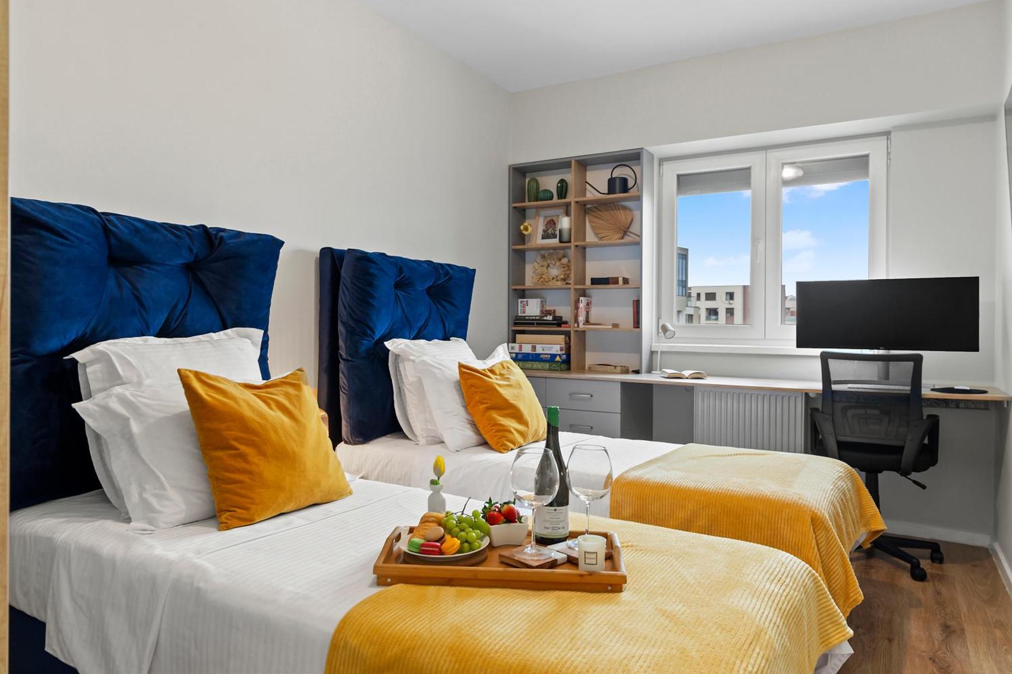 Mido Park Apartment With Private Parking & Self Check-In Бухарест Экстерьер фото
